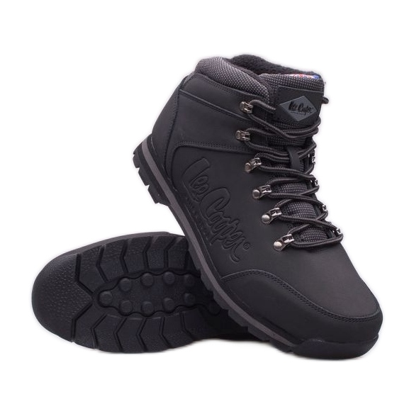 Scarpe da uomo Lee Cooper M LCJ-21-01-0705M nero