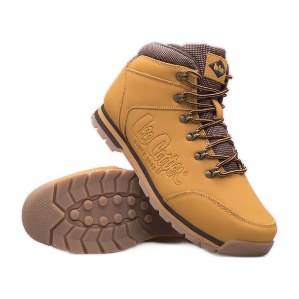 Scarpe da uomo Lee Cooper M LCJ-21-01-0706M giallo