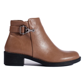 Classici stivali da donna Shelovet marroni marrone
