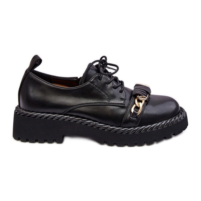 S.Barski Scarpe in pelle da donna D&amp;A MR870-80 Nere nero