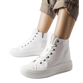 Sneakers bianche isolanti Big Star MM274021 bianca