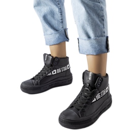 Sneakers isolanti nere Big Star MM274010 nero