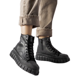 Sneakers isolanti nere Big Star MM274625 nero