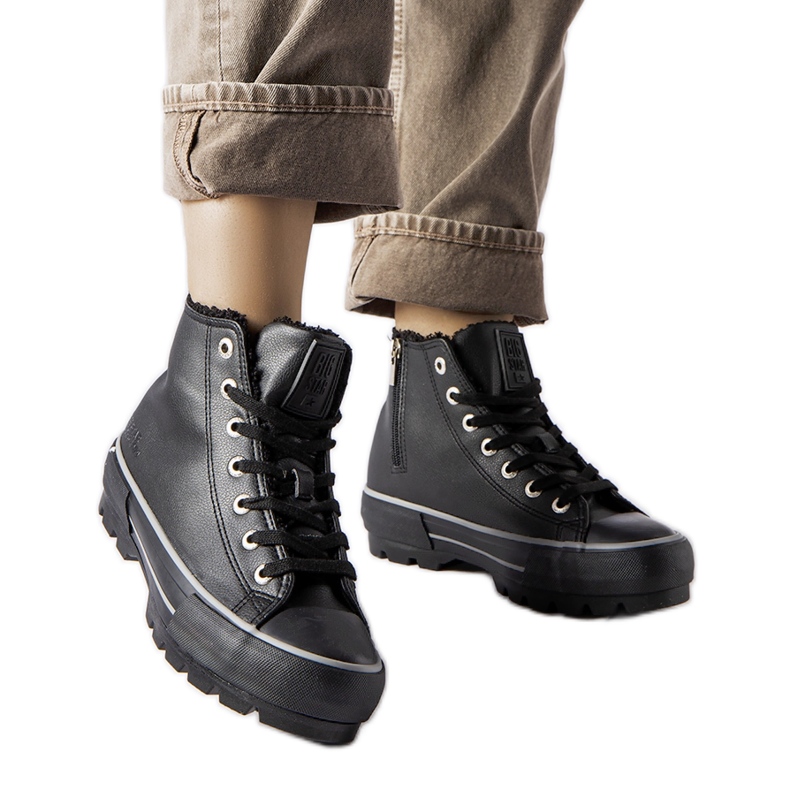 Sneakers isolanti nere Big Star MM274039 nero