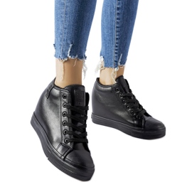 Sneakers nere con zeppa Big Star MM274001 nero