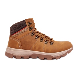 Scarpe da trekking da uomo Big Star KK174217 Cammello marrone