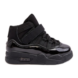 Scarpe stringate sportive per bambini Nere Darina nero