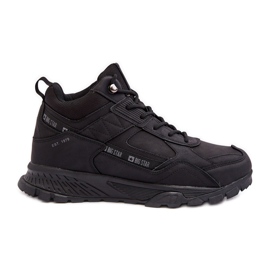 Scarponi da trekking isolati da uomo neri Big Star MM174164 nero