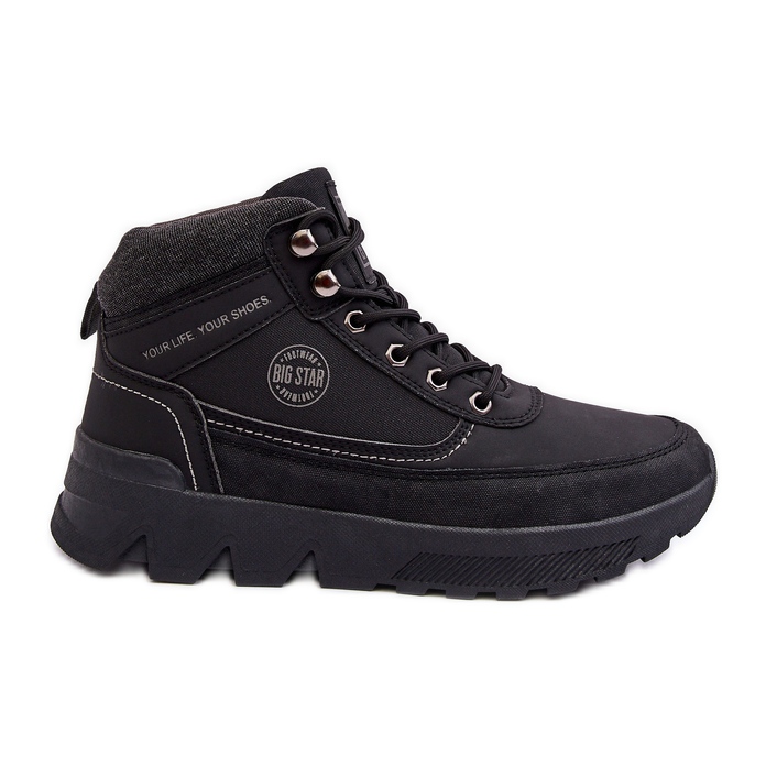Scarpe da Trekking da Uomo Nere Big Star MM174016 nero