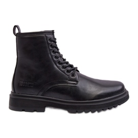 Stivali isolati Trappers con cerniera Black Big Star MM174080 nero