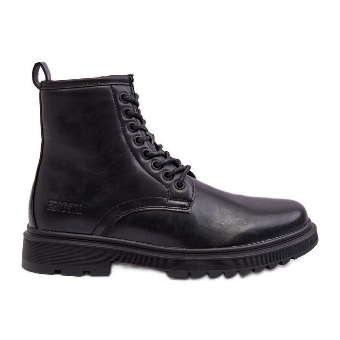 Stivali isolati Trappers con cerniera Black Big Star MM174080 nero