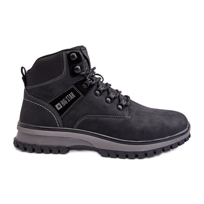 Scarpe da Trekking da Uomo Nere Big Star MM174019 nero