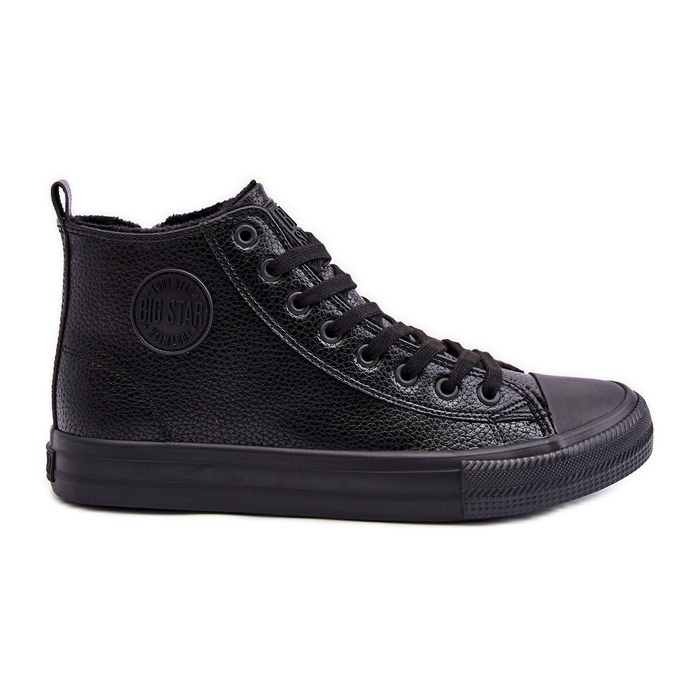 Sneakers da uomo isolate con cerniera nere Big Star MM174012 nero