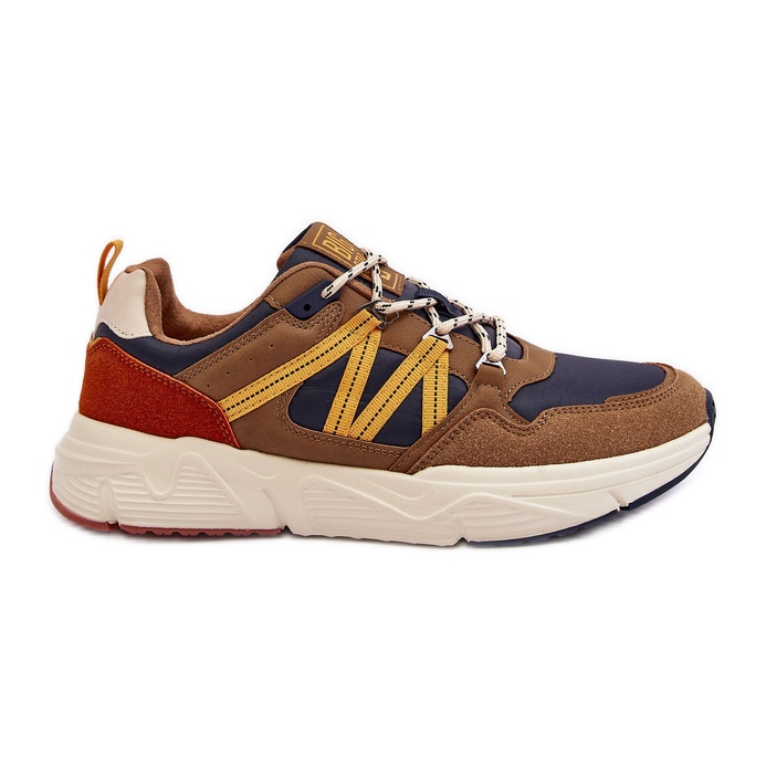Scarpe Sportive da Uomo Memory Foam Multicolor Big Star MM174272 marrone