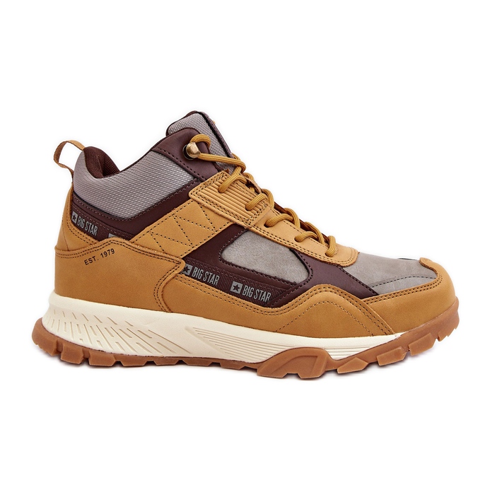 Scarpe da trekking isolate Camel Big Star MM174162 marrone
