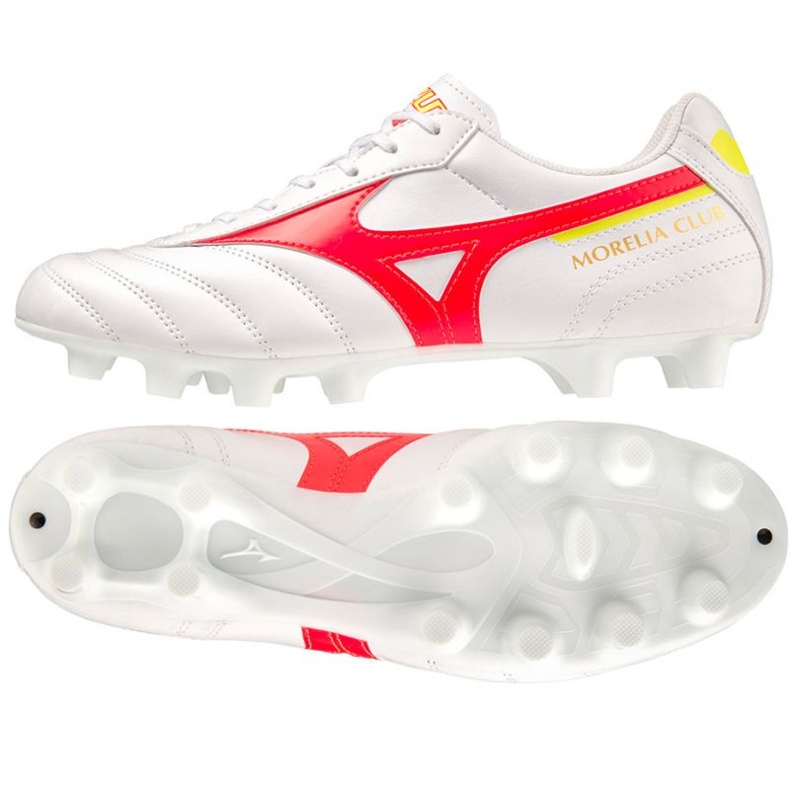 Scarpe da calcio Mizuno Morelia Ii Club Md M P1GA231664 bianca