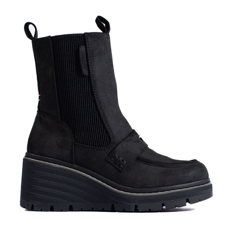 Goodin Stivaletti Shelovet in camoscio nero