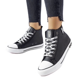 Scarpe da ginnastica isolanti nere Big Star KK274598 nero