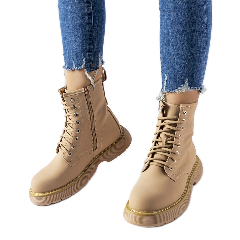 Inna Stivaletti Benvenuto classici beige scuro