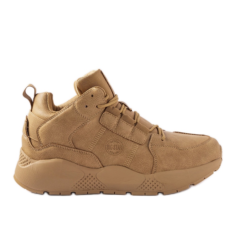 Sneakers da uomo color caramello Big Star KK174248 beige