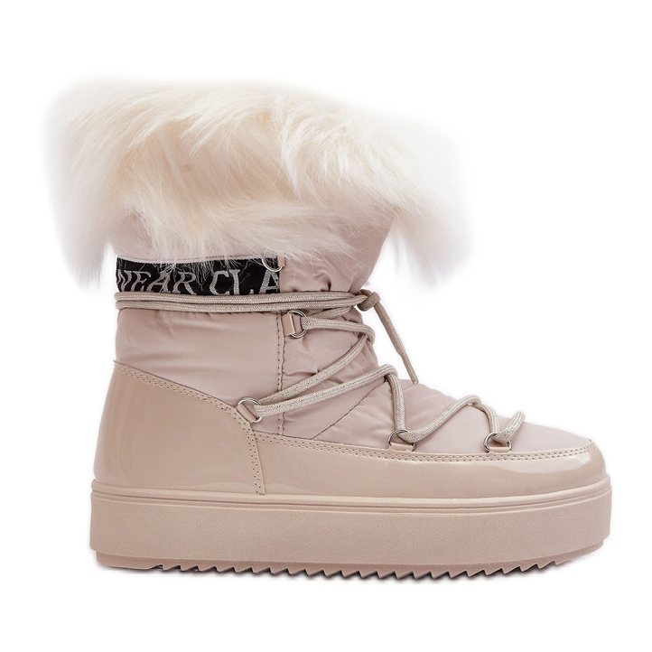 PS1 Doposci Stringati da Donna Beige Chiaro Santero