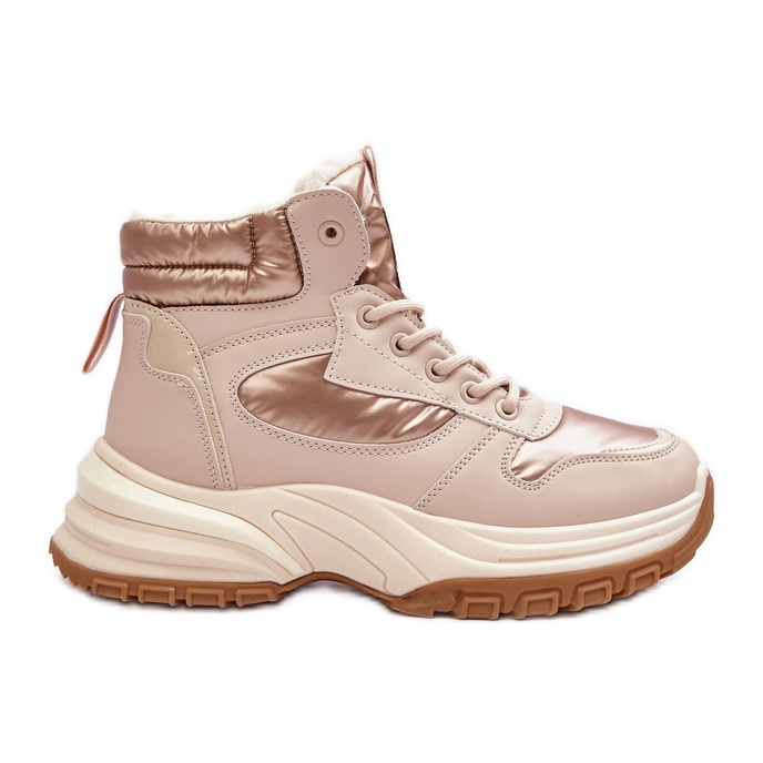 PE1 Scarpe sportive stringate isolanti da donna Beige Dejana