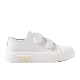 Sneakers bianche da bambino Big Star KK374093 bianco