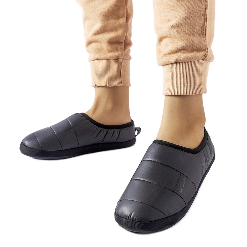 Pantofole isolanti nere Big Star KK274604 nero