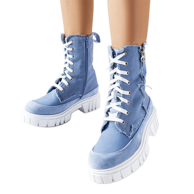 Stivali Crispiero isolanti blu