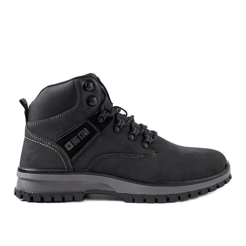 Stivali neri da uomo Big Star MM174019 nero