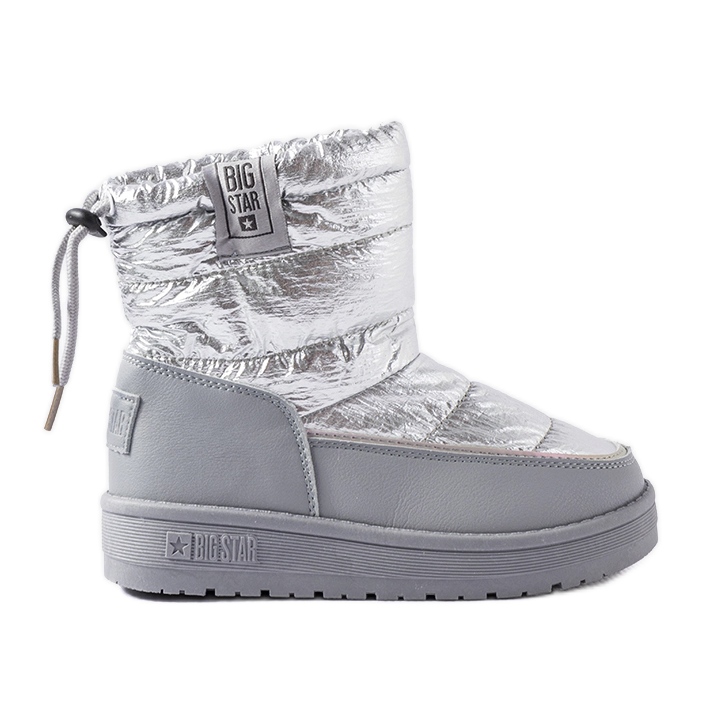 Doposci grigi Big Star KK374218 d'argento