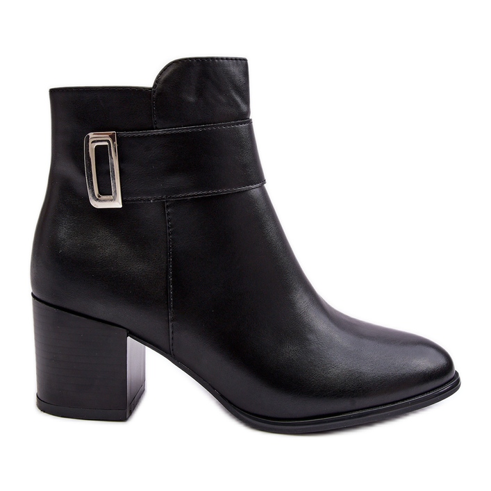 Sergio Leone Stivaletti da donna in pelle neri Starines nero