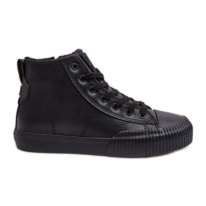 Sneakers Isolanti da Donna con Cerniera Nere Big Star MM274020 nero