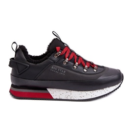 Scarpe sportive isolanti da uomo nere Big Star MM174111 nero
