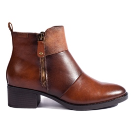 Stivaletti da donna marroni di Vinceza marrone