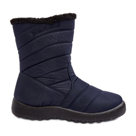Stivali da neve alti isolati da donna Blu navy Luxina