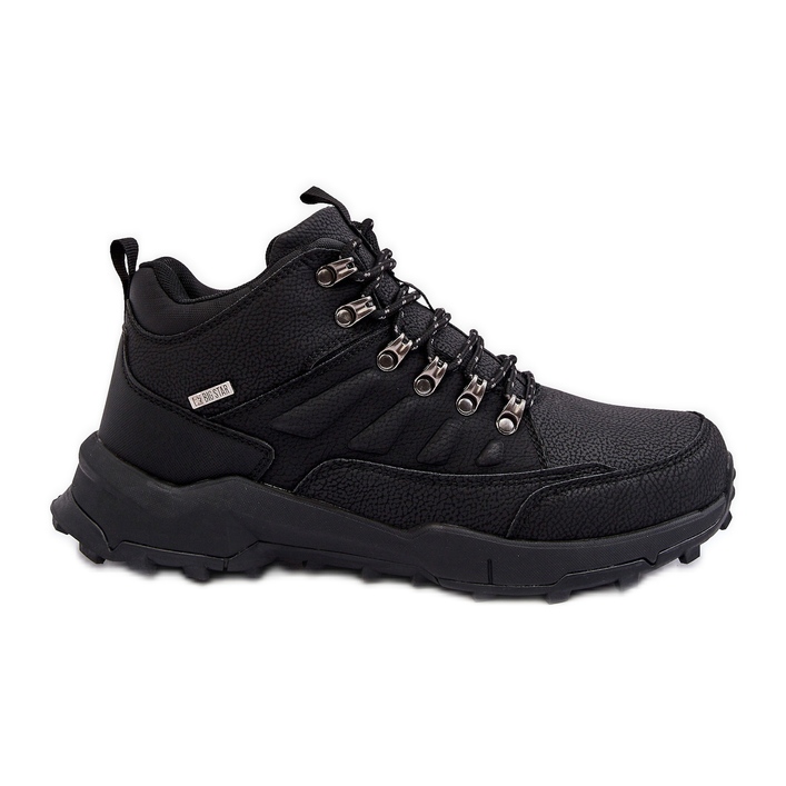 Scarpe da ginnastica isolanti da uomo nere Big Star MM174156 nero