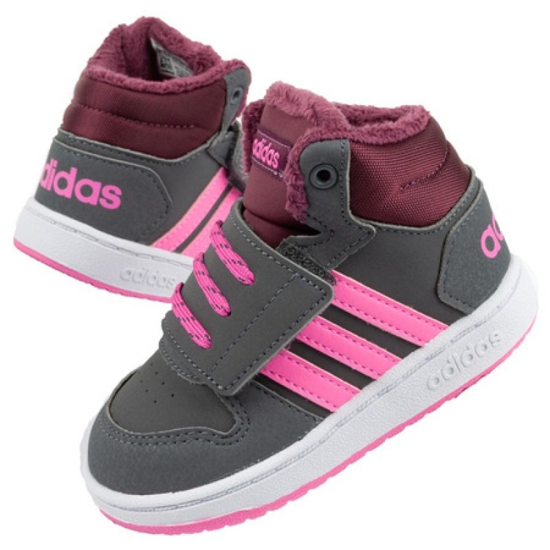 Scarpe sportive Adidas Hoops GZ7798 grigio