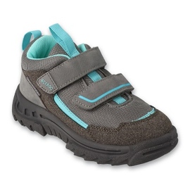 Befado trekking impermeabile per bambini 515Y009 grigio/blu