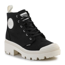Scarpe Palladium Pallabase Twill W 96907-030-M nero