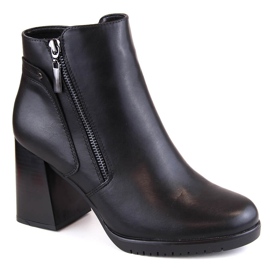Stivaletti neri isolanti da donna di Sergio Leone BT323 nero