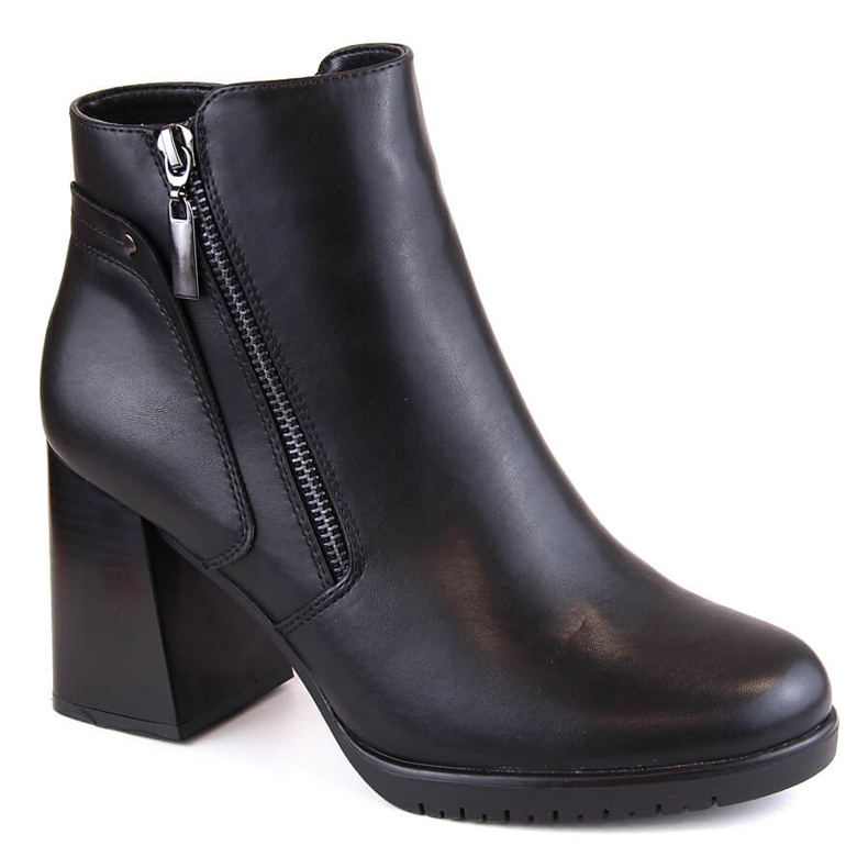 Stivaletti neri isolanti da donna di Sergio Leone BT323 nero