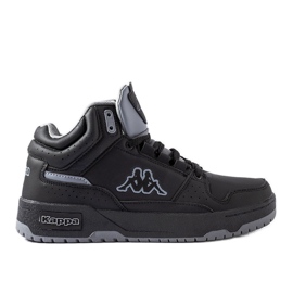 Scarpe unisex nere e grigie Kappa 243316 Jonscha nero