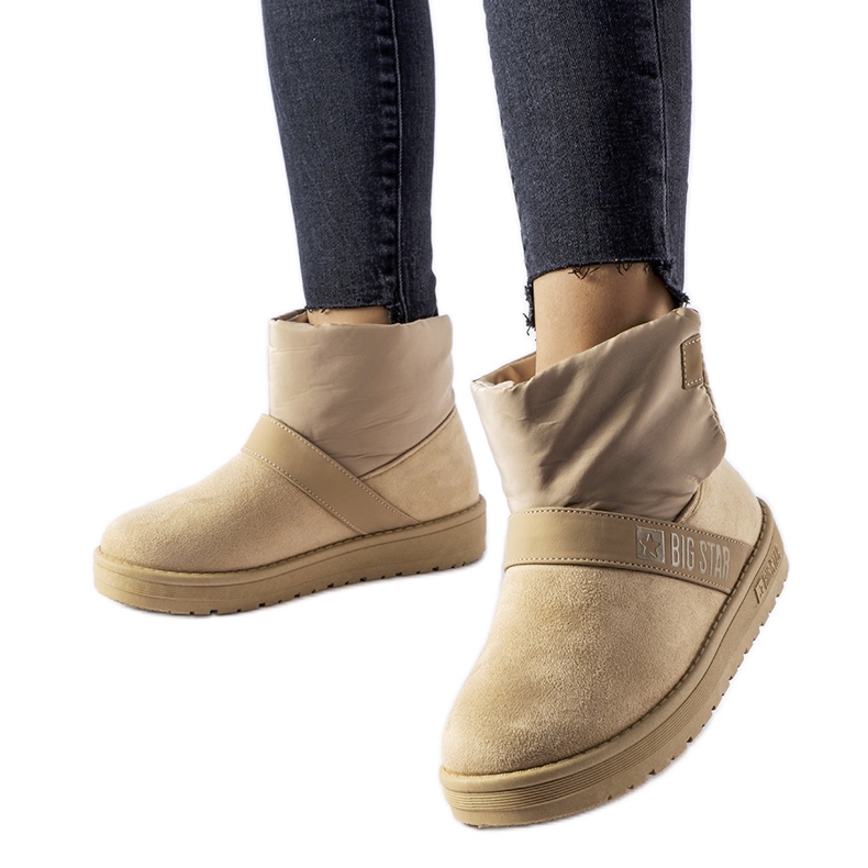 Doposci beige Big Star MM274152