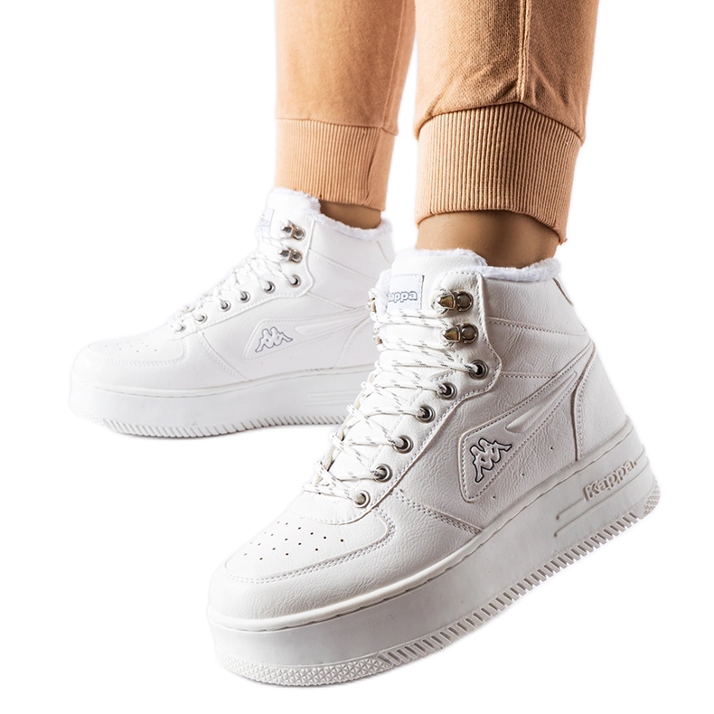 Kappa 243047 Fallou scarpe isolanti bianche bianca
