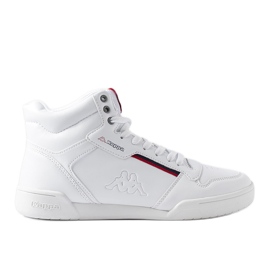 Kappa Sneakers alte bianche da uomo 242764 Manganese bianca