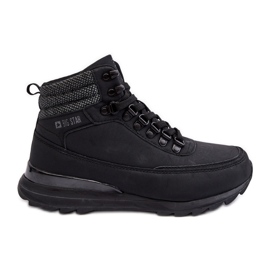 Scarpe da trekking stringate Trapper nere Big Star MM274677 nero