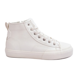 Sneakers Isolanti da Donna con Cerniera Bianche Big Star MM274017 bianco