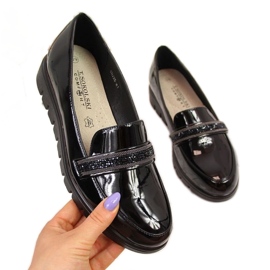 Comode scarpe slip-on in vernice T.Sokolski W SCA62, nere nero