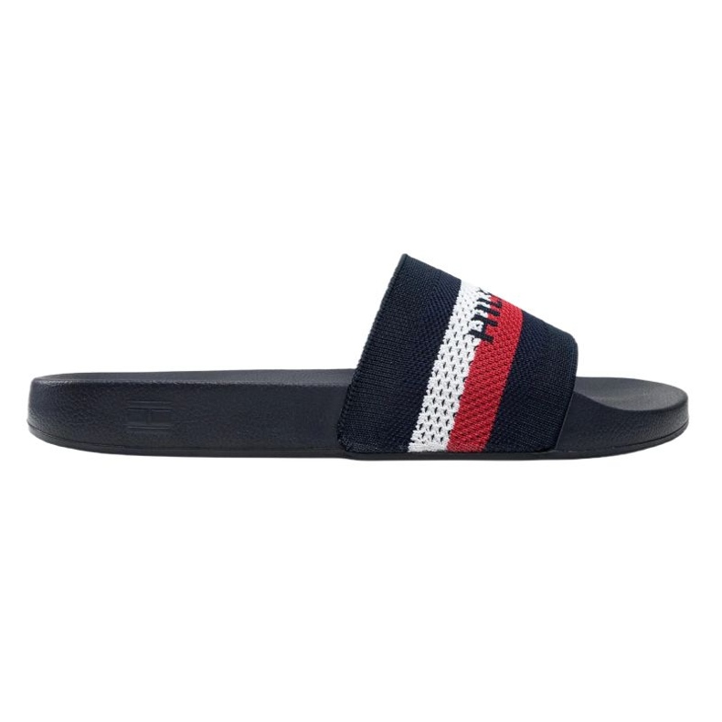 Infradito Tommy Hilfiger Knited Pool Slide M FM0FM03642 blu
